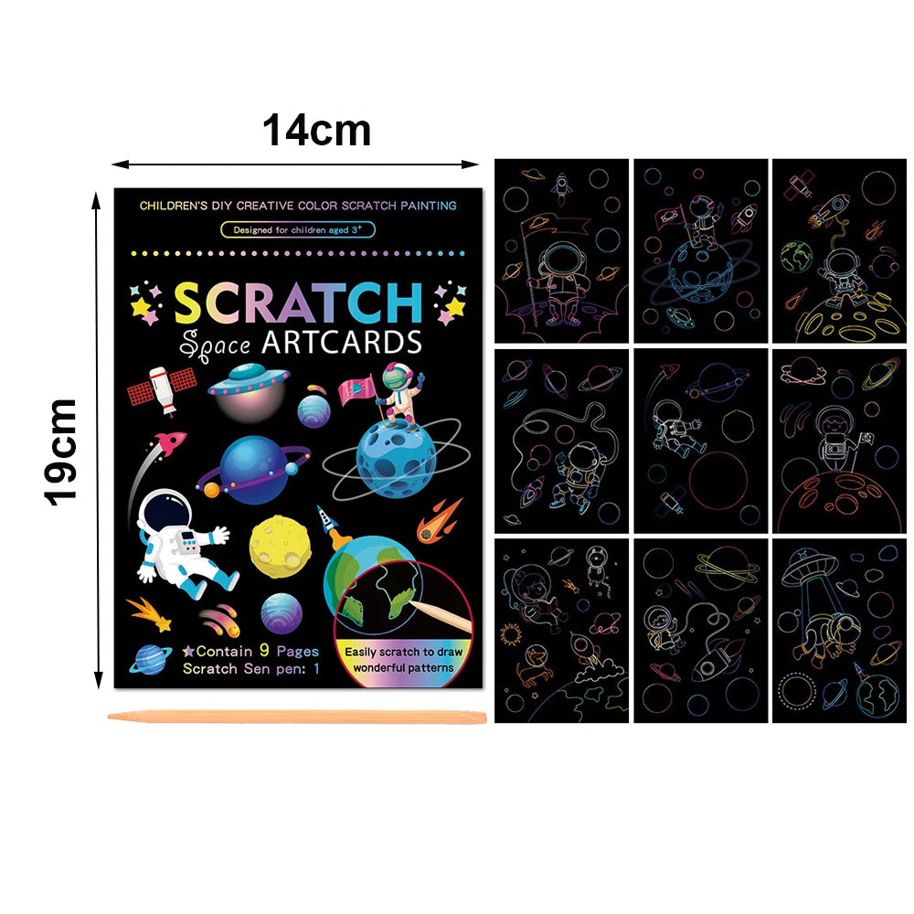 Rainbow Magic Scratch Paper Set