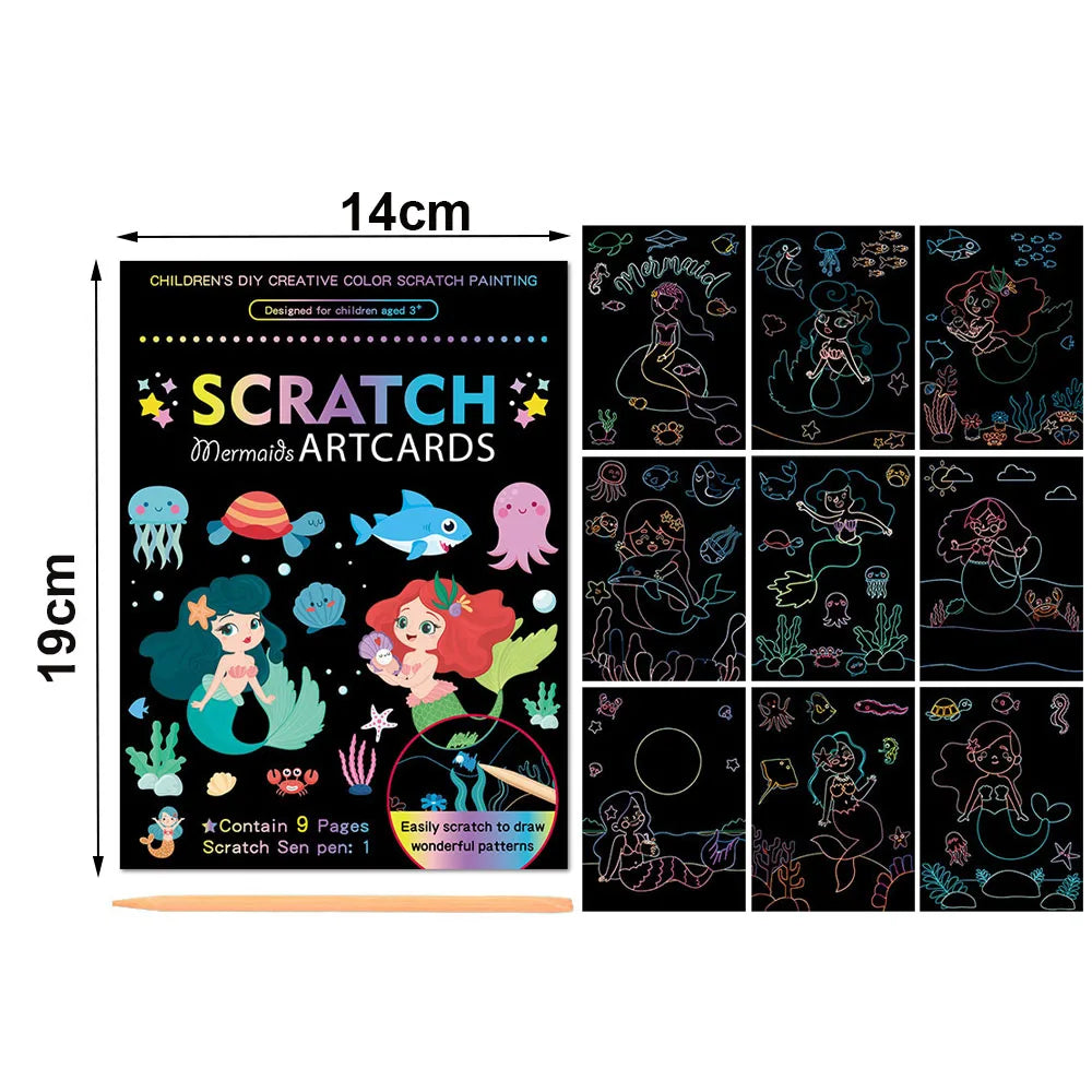 Rainbow Magic Scratch Paper Set