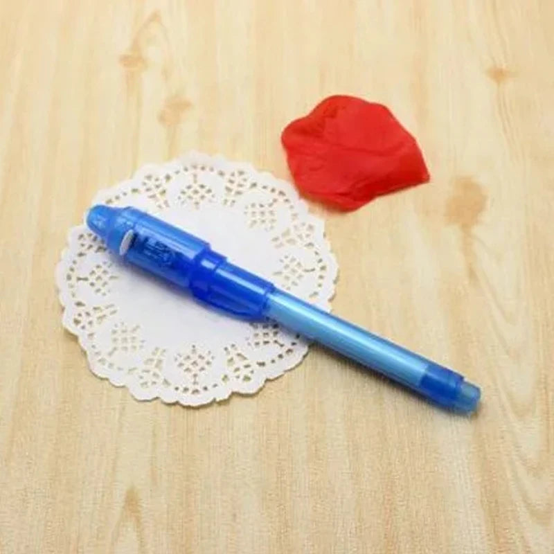 Invisible Ink Spy Pen with UV Light