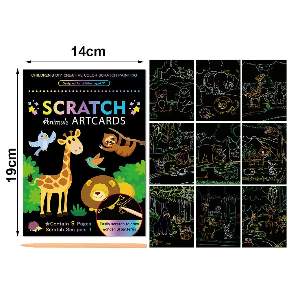 Rainbow Magic Scratch Paper Set