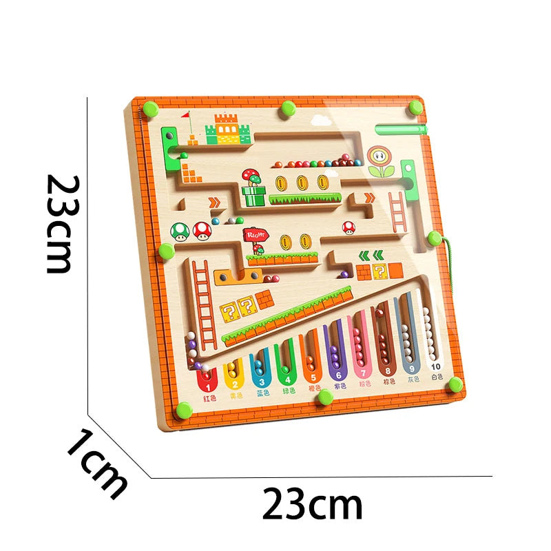 Children's Magnetic Maze Walking Ball Puzzle Toy
