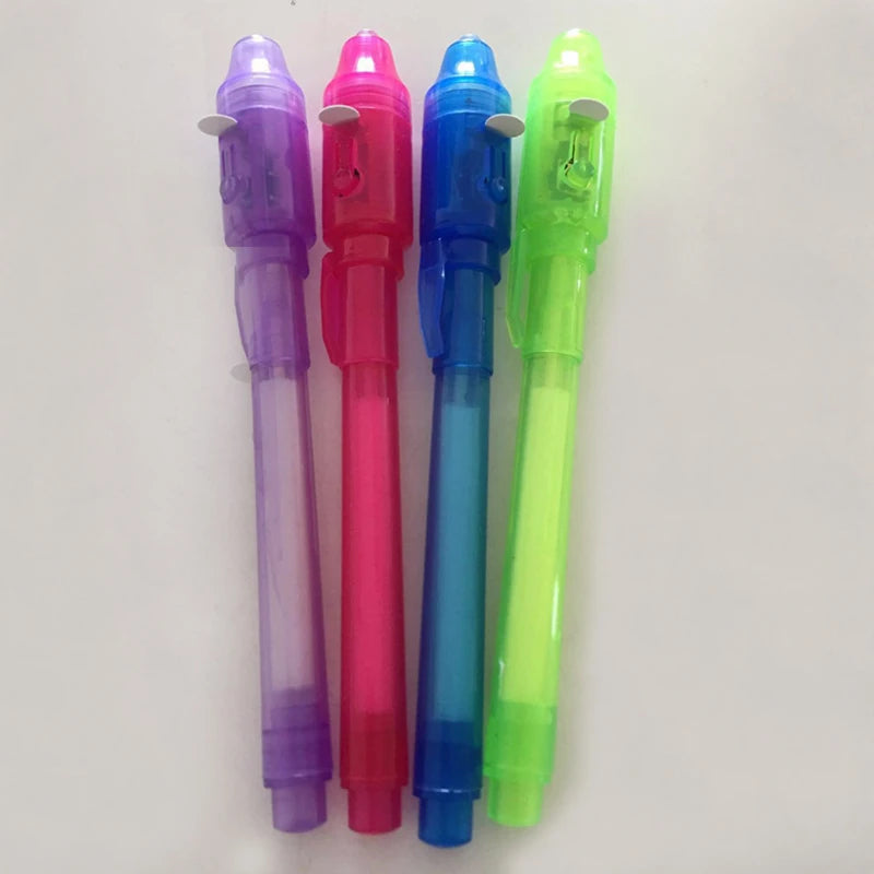 Invisible Ink Spy Pen with UV Light