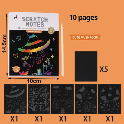 Rainbow Magic Scratch Paper Set