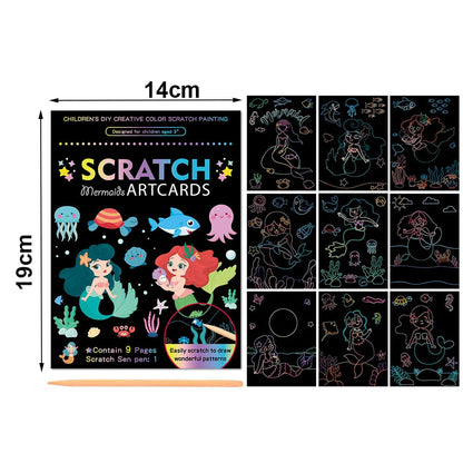 Rainbow Magic Scratch Paper Set