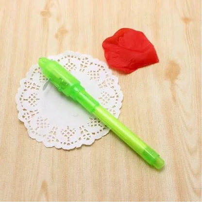Invisible Ink Spy Pen with UV Light