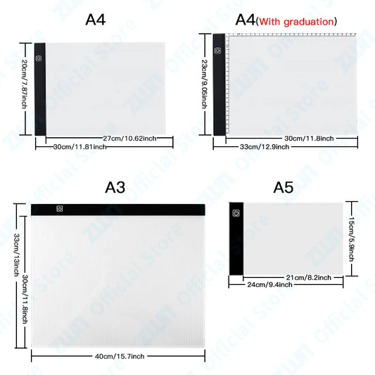 Dimming Led Drawing Pad