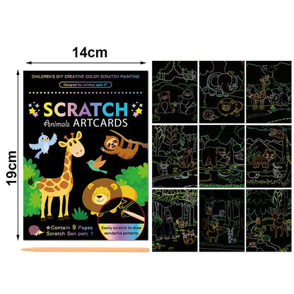 Rainbow Magic Scratch Paper Set