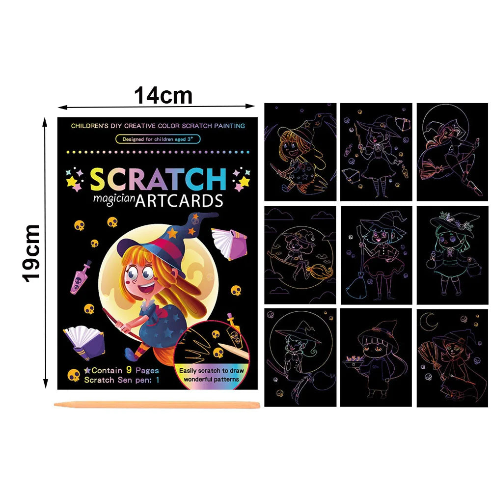 Rainbow Magic Scratch Paper Set