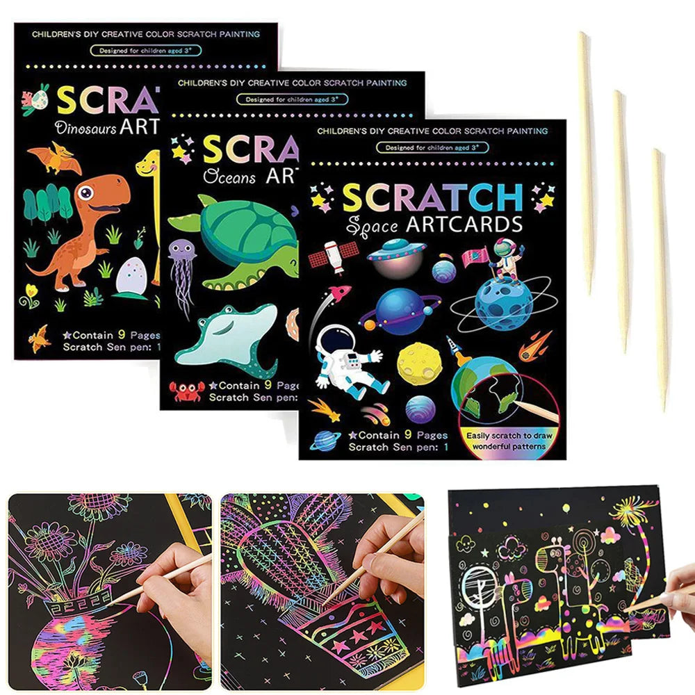 Rainbow Magic Scratch Paper Set