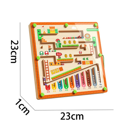 Children's Magnetic Maze Walking Ball Puzzle Toy