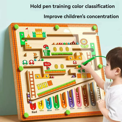 Children's Magnetic Maze Walking Ball Puzzle Toy