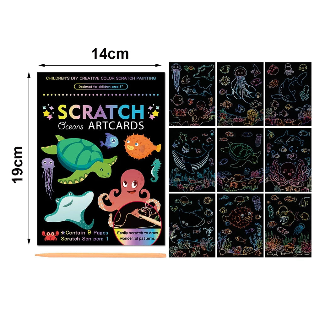 Rainbow Magic Scratch Paper Set