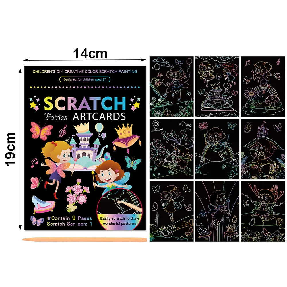 Rainbow Magic Scratch Paper Set