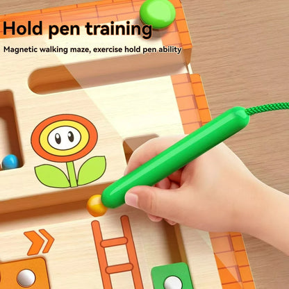 Children's Magnetic Maze Walking Ball Puzzle Toy