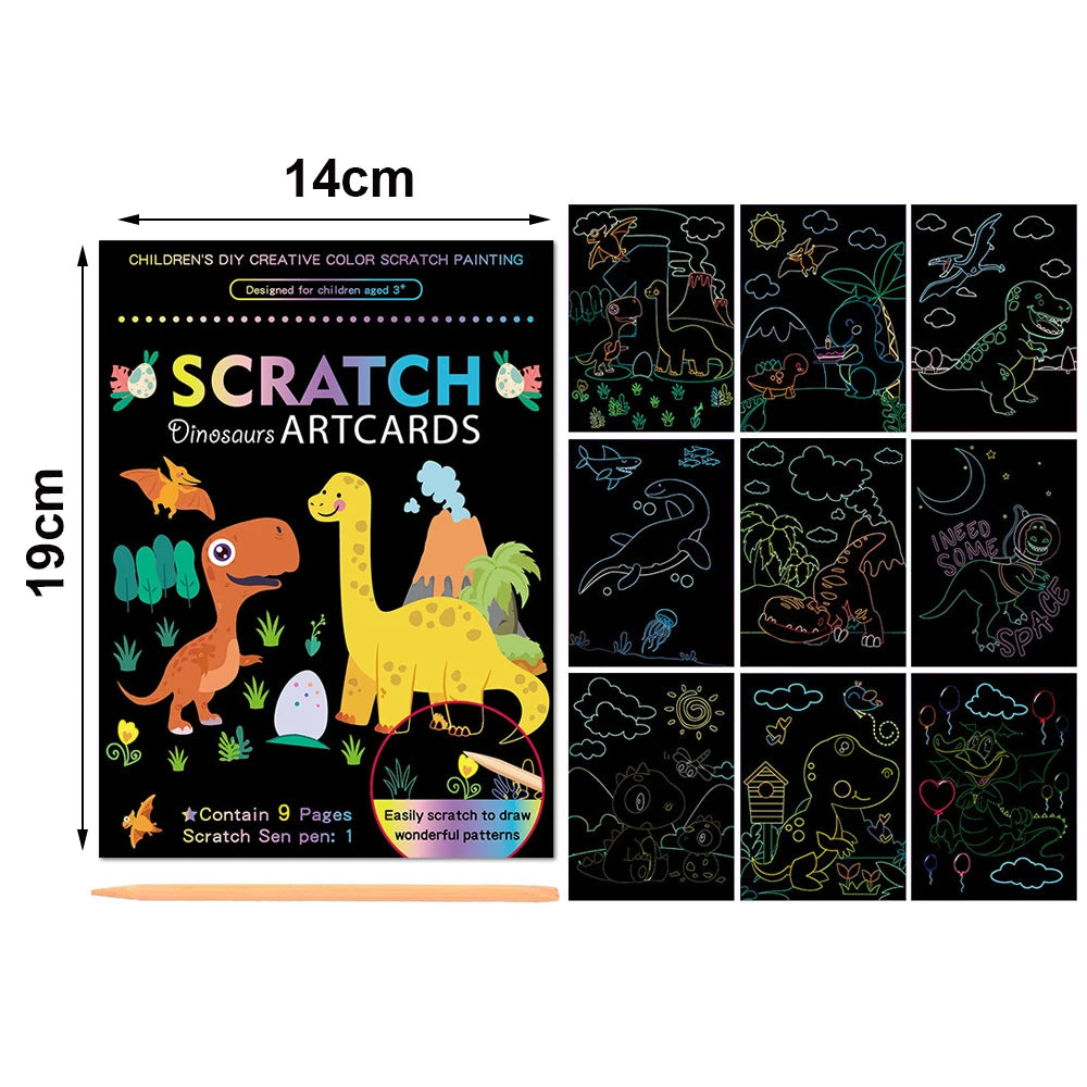 Rainbow Magic Scratch Paper Set