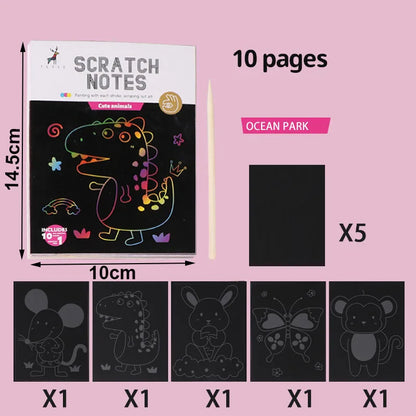 Rainbow Magic Scratch Paper Set