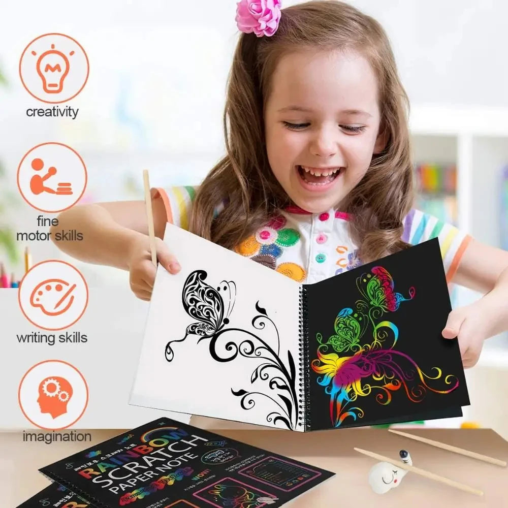 Rainbow Magic Scratch Paper Set